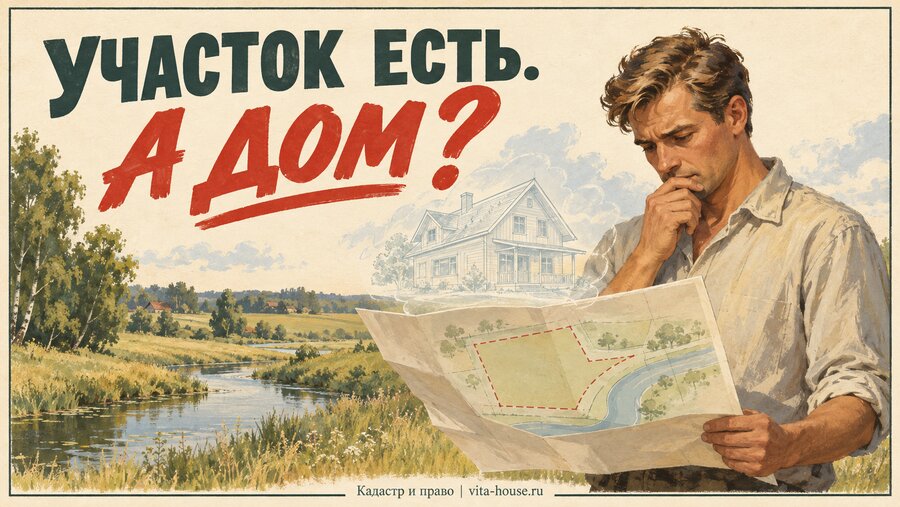 Где здесь можно построить дом? Разбираем ГПЗУ без пятна застройки