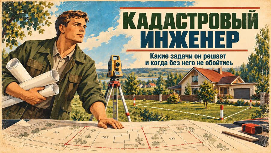 Какие задачи решает кадастровый инженер