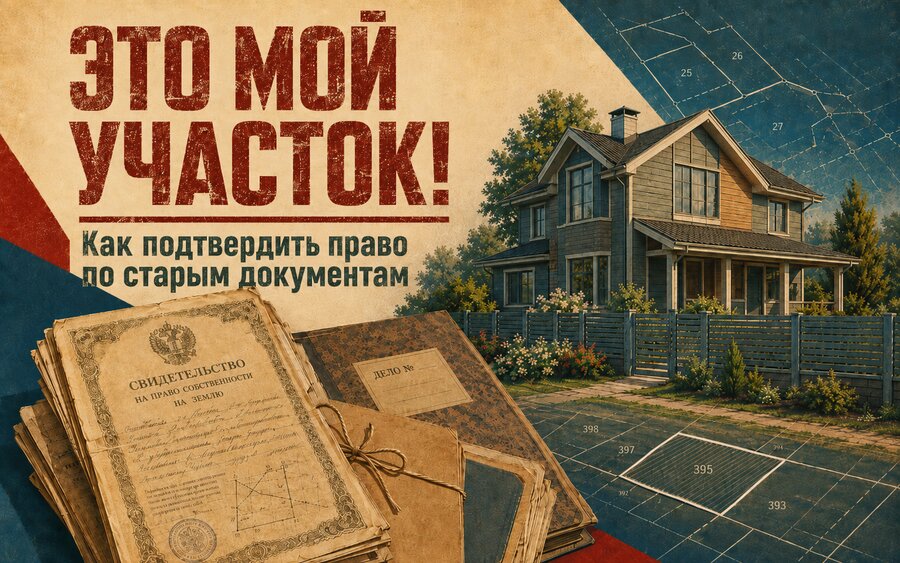 Как оформить право собственности на участок со старыми документами