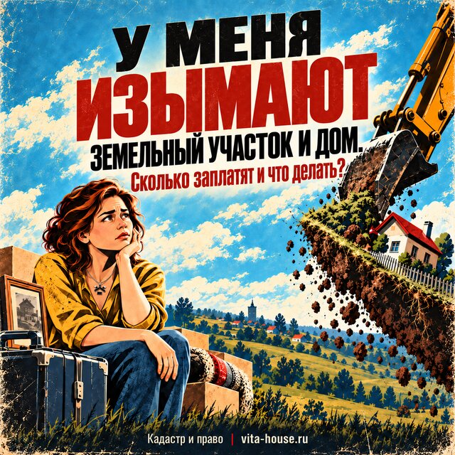 У меня изымают земельный участок и дом: сколько заплатят и что делать?