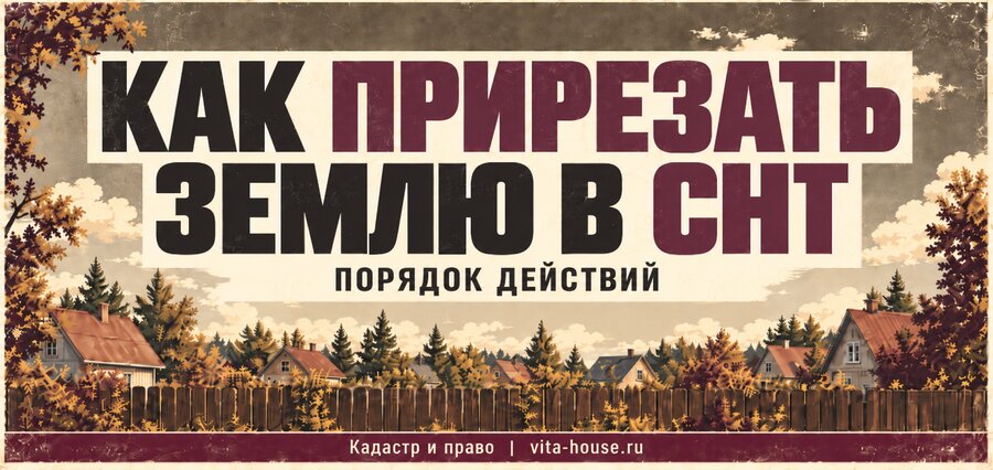 Прирезаем землю в СНТ: порядок действий