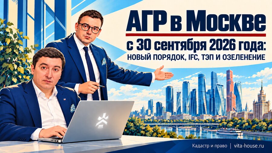 АГР в Москве с 30 сентября 2026 года: новый порядок, IFC, ТЭП и озеленение