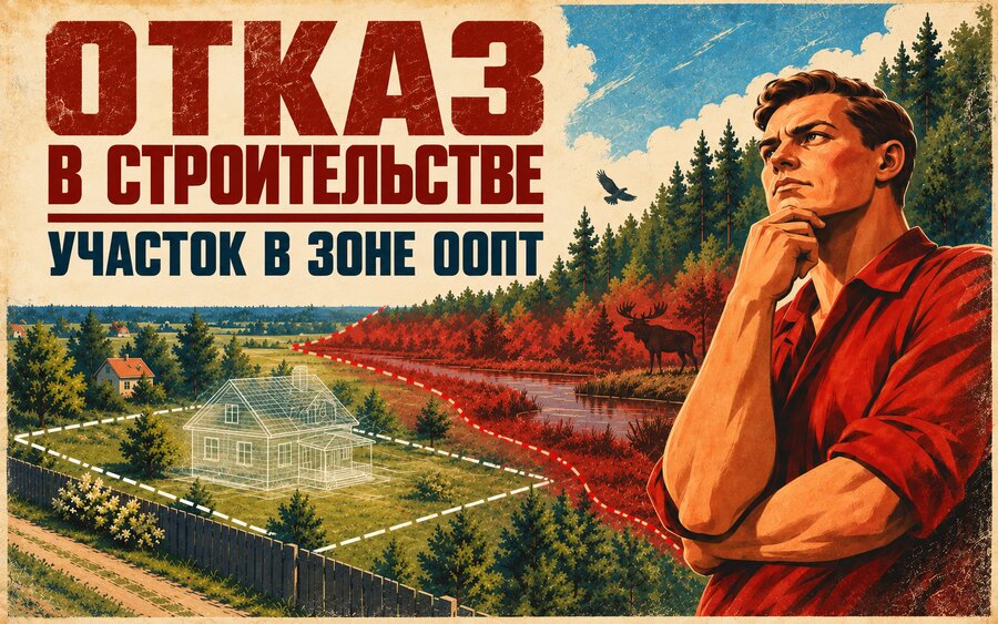 Участок оказался в ООПТ: что делать после отказа в строительстве