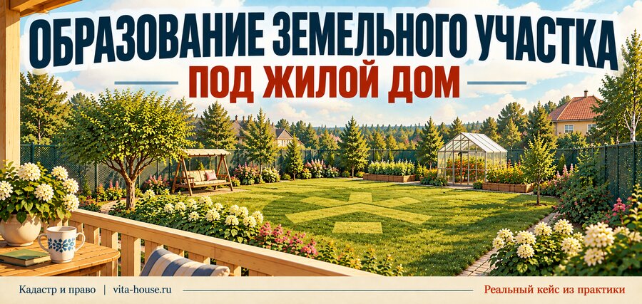 Образование земельного участка под жилым домом: как оформить землю в собственность