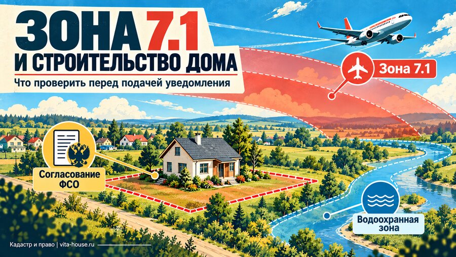 Отказ в уведомлении о строительстве дома из-за зоны 7.1: разбор реального кейса