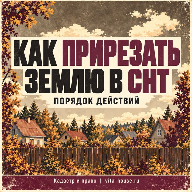Прирезаем землю в СНТ: порядок действий