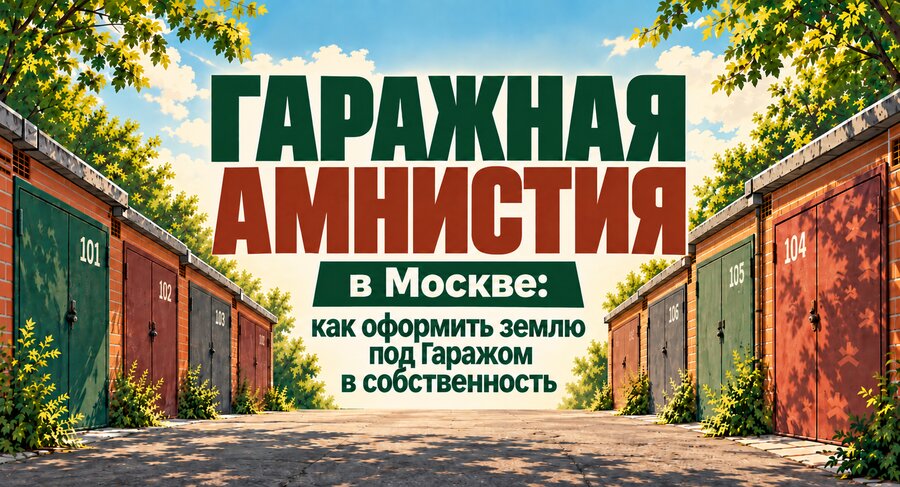 Гаражная амнистия в Москве: как оформить землю под гаражом в собственность