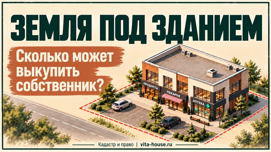 Выкуп земли под зданием: новые правила Росреестра в 2026 году