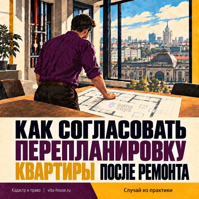 Как согласовать перепланировку квартиры после ремонта в Москве