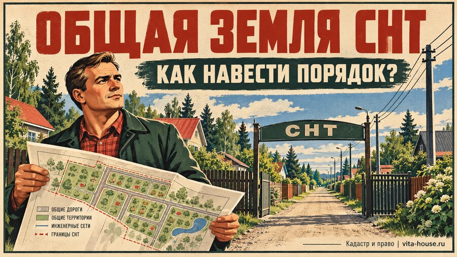 Общее имущество СНТ: что изменится в оформлении земли и дорог