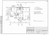 План помещения с указанием расположения инженерного оборудования